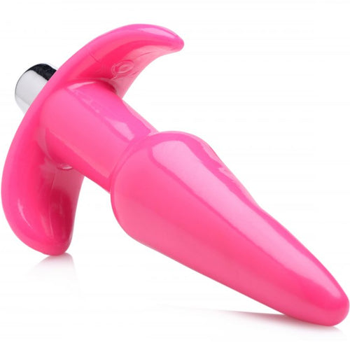 FRISKY THRILLING PINK SMOOTH VIBRATING ANAL PLUG - XRAG294PNK