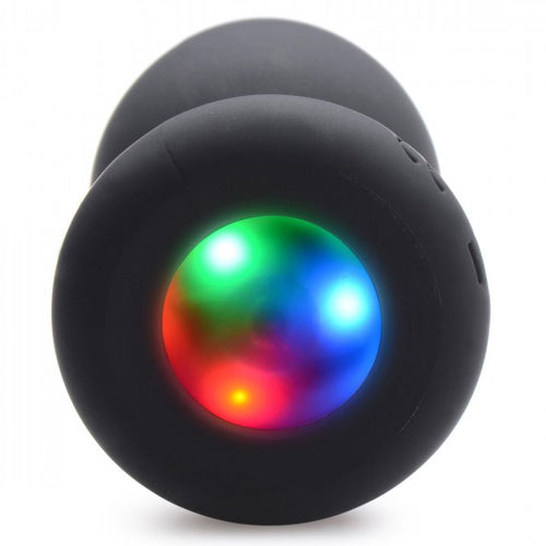 BOOTY SPARKS SILICONE LIGHT-UP ANAL PLUG MEDIUM - XRAG755M