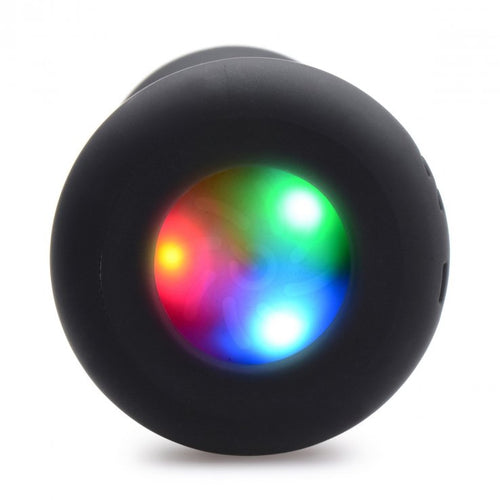 BOOTY SPARKS SILICONE LIGHT-UP ANAL PLUG SMALL - XRAG755S