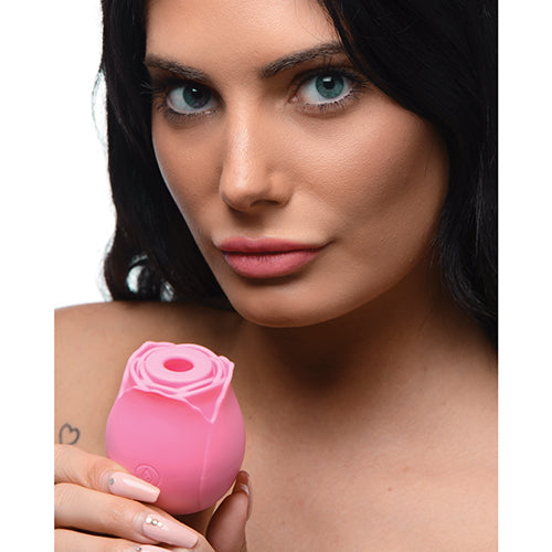 BLOOMGASM WILD ROSE 10X PINK SUCTION CLIT STIMULATOR - XRAG870