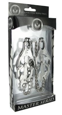 MASTER SERIES STERLING MONARCH NIPPLE CLAMPS - XRST100