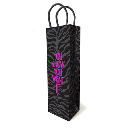 You Know You Want It- Gift Bag-Pinkfoxxx