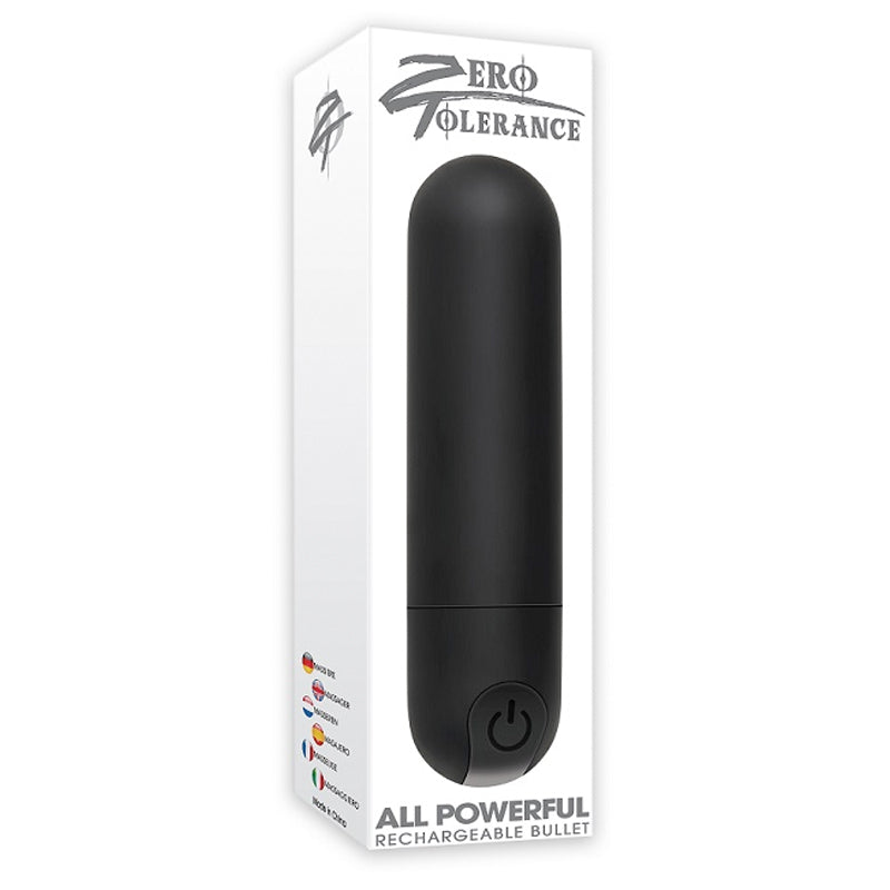 Zero Tolerance All Rechargeable Bullet Vibrator-Pinkfoxxx