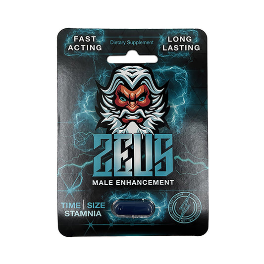 Zeus Plus Male Supplement 1pk-Pinkfoxxx