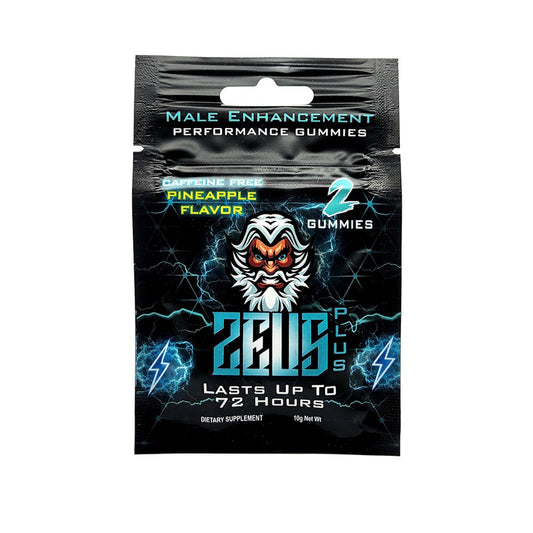 Zeus Plus Male Supplement Gummies Pineapple 2pk-Pinkfoxxx