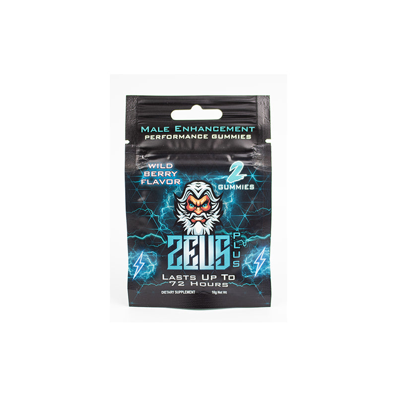 Zeus Plus Male Supplement Gummies Wildberry 2pk-Pinkfoxxx
