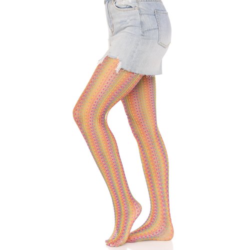Acadia Rainbow Net Tights - 9732 10122