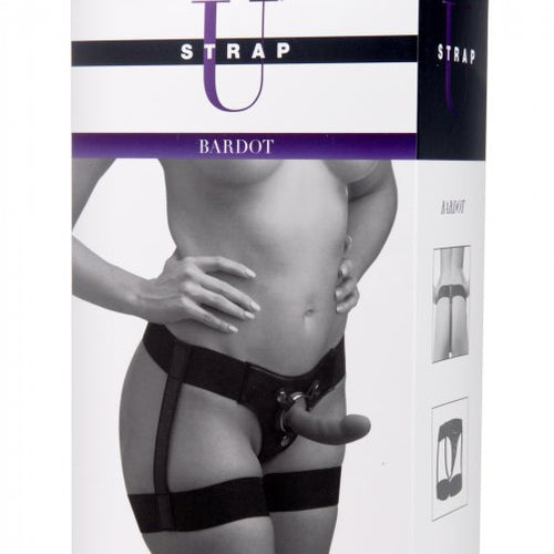 STRAP U BARDOT GARTER BELT STYLE STRAP ON HARNESS - XRAD975