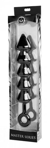 MASTER SERIES SPADES XL ANAL BEADS - XRAE451
