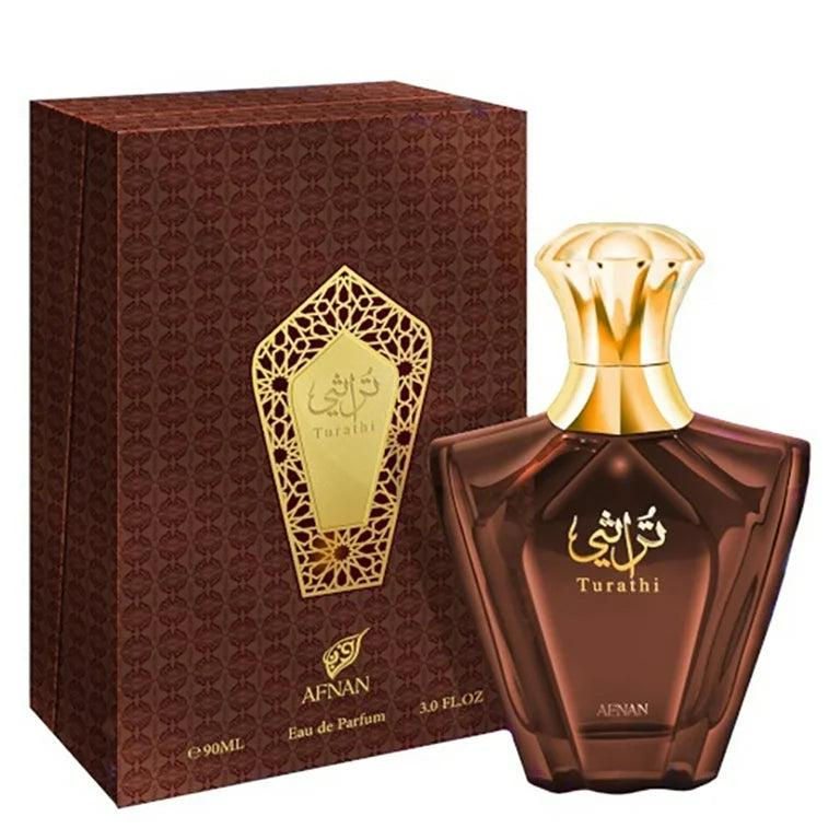 AFNAN TURATHI BROWN 3OZ, MEN'S PERFUME, EDP-Pinkfoxxx