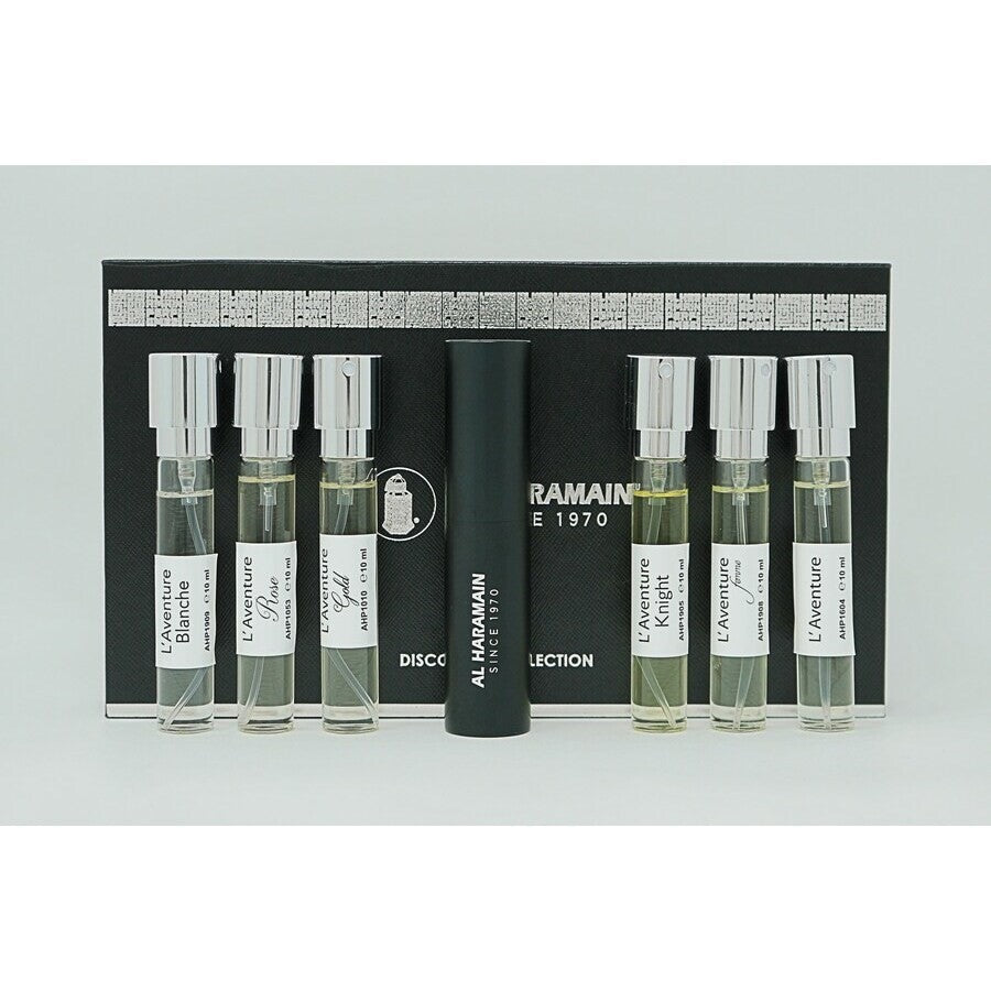 AL HARAMAIN DISCOVERY COLLECTION L'AVENTURE 6PC SET, UNISEX GIFT SET-Pinkfoxxx