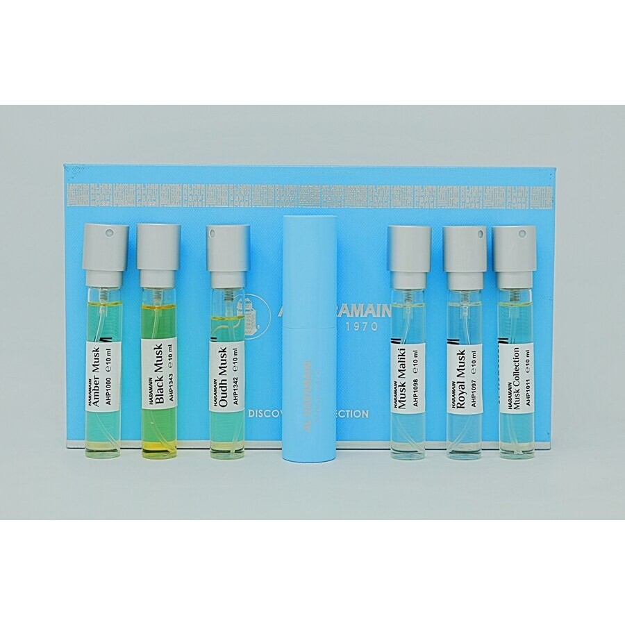 AL HARAMAIN DISCOVERY MUSK SERIES 6PC SET, UNISEX GIFT SET-Pinkfoxxx
