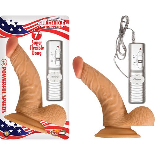 ALL AMERICAN WHOPPER 7IN W/BALLS FLESH
