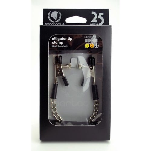 ALLIGATOR CLAMP W/ LINK CHAIN - SPF29BK