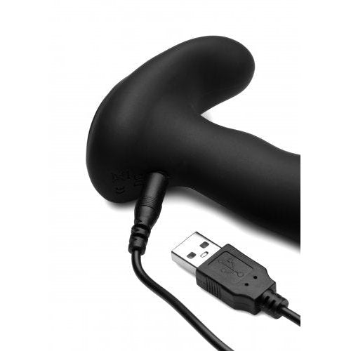 ALPHA-PRO 10X P-MASSAGE MOVING BEAD PROSTATE STIMULATOR - XRAG268