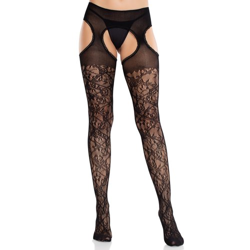 Amaya Lace Suspender Tights - 1613 00122