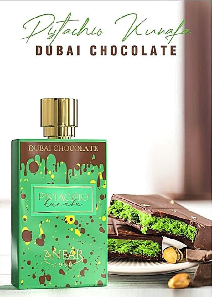 ANFAR PISTACHIO KUNAFA 2.7OZ, UNISEX PERFUME, EDP-Pinkfoxxx