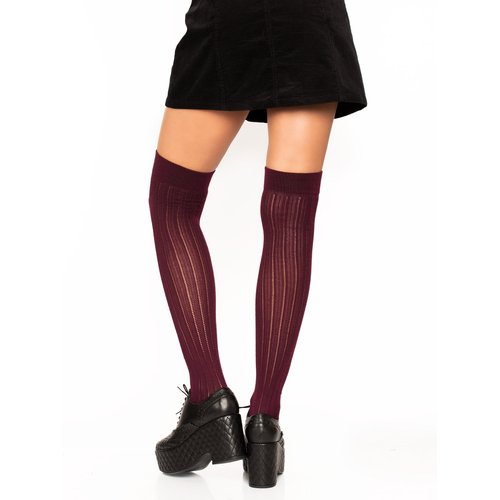 Angie Rib Knit Knee Socks - 6926 00122