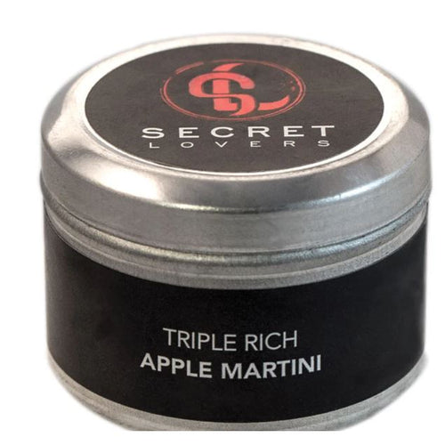 SECRET LOVERS APPLE MARTINI MINI EDIBLE MASSAGE CANDLE 1OZ - FRSL001060
