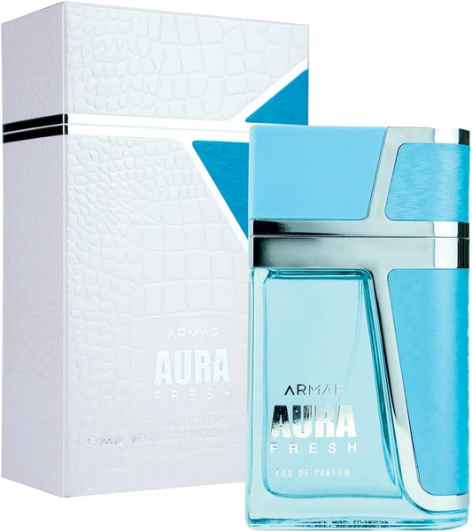 ARMAF AURA FRESH 3.4OZ, MEN'S PERFUME, EDP-Pinkfoxxx