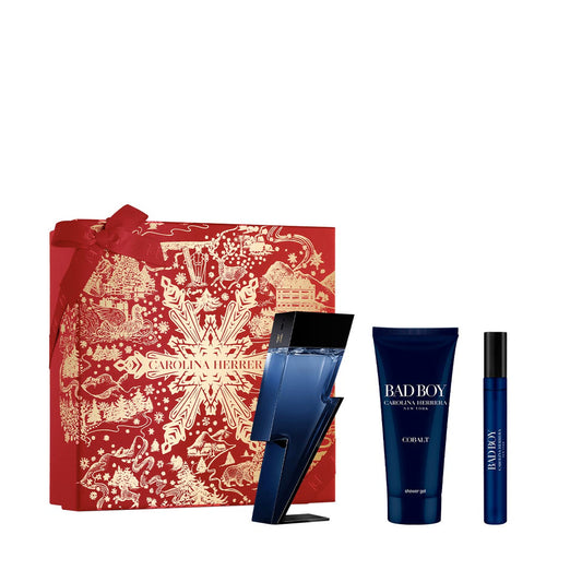 AROLINA HERRERABADBOY COBALT 3PC SET, MEN'S GIFT SET, EDP-Pinkfoxxx