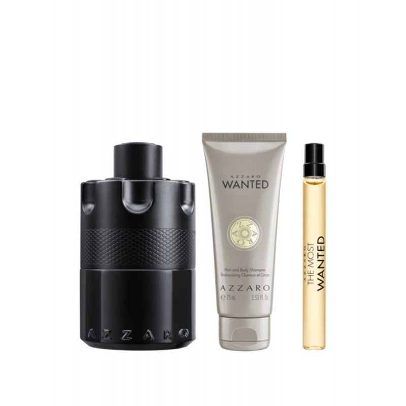 AZZARO MOST WANTED INTENSE 3PC SET, MEN'S GIFT SET-Pinkfoxxx