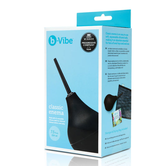 b-vibe Classic Enema-Pinkfoxxx