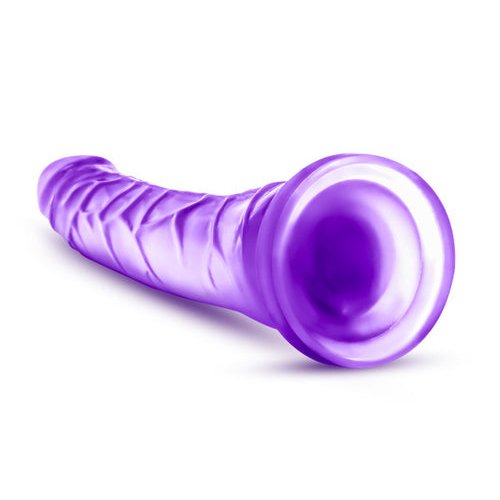 B YOURS SWEET N HARD 6 PURPLE DILDO - BN12051