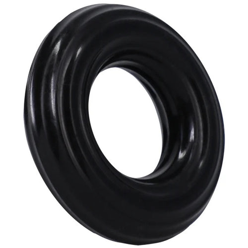 ROCK SOLID RIBBED DONUT BLACK