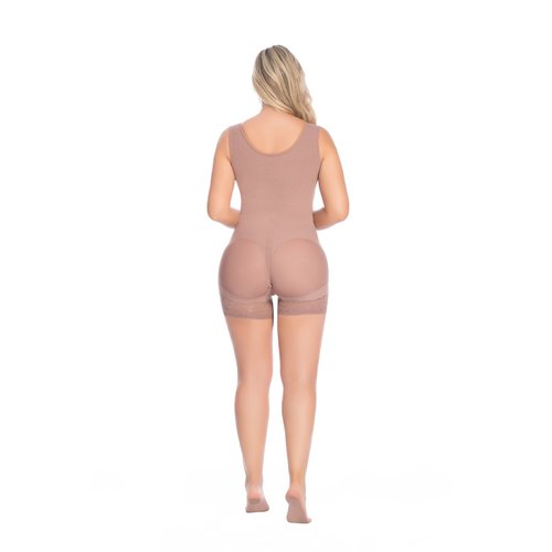 Body Garment-Hip Hugger-Sleeveless Bra 3 level hook. This girdle helps the recovery, heali