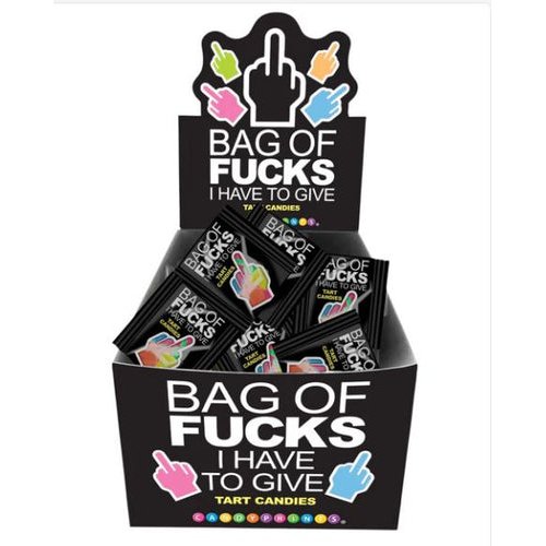 BAG OF FUCKS I HAVE TO GIVE DISPLAY OF 100