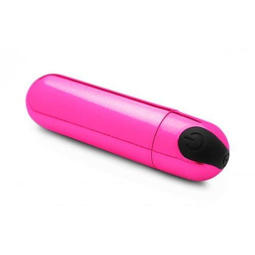 BANG! 10X VIBRATING METALLIC BULLET PINK - XRAG656PNK