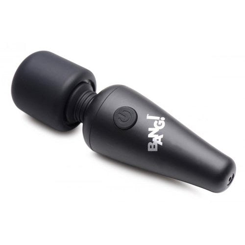 BANG! 10X VIBRATING MINI WAND BLACK - XRAG786BLK