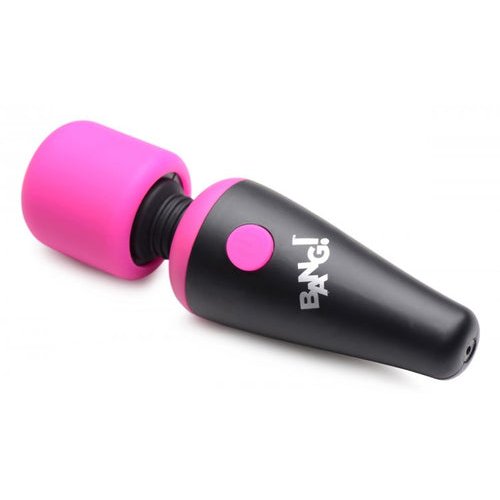 BANG! 10X VIBRATING MINI WAND PINK - XRAG786PNK