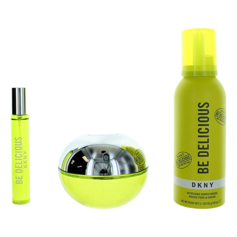 BE DELICIOUS 3PC SET, WOMEN'S GIFT SET-Pinkfoxxx