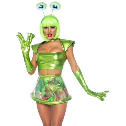 Beam Me Up Babe Alien Costume - 87067 12625