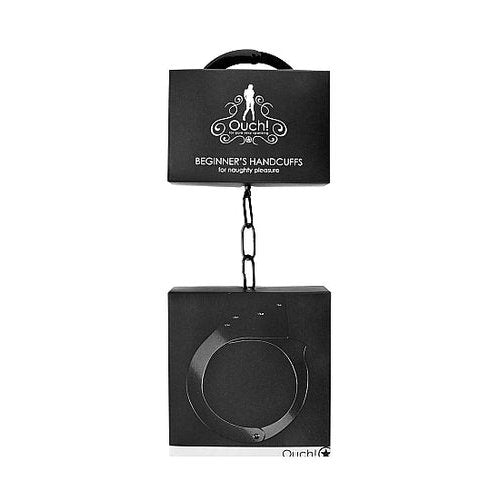 BEGINNER'S HANDCUFFS BLACK - SHTOU001BLK