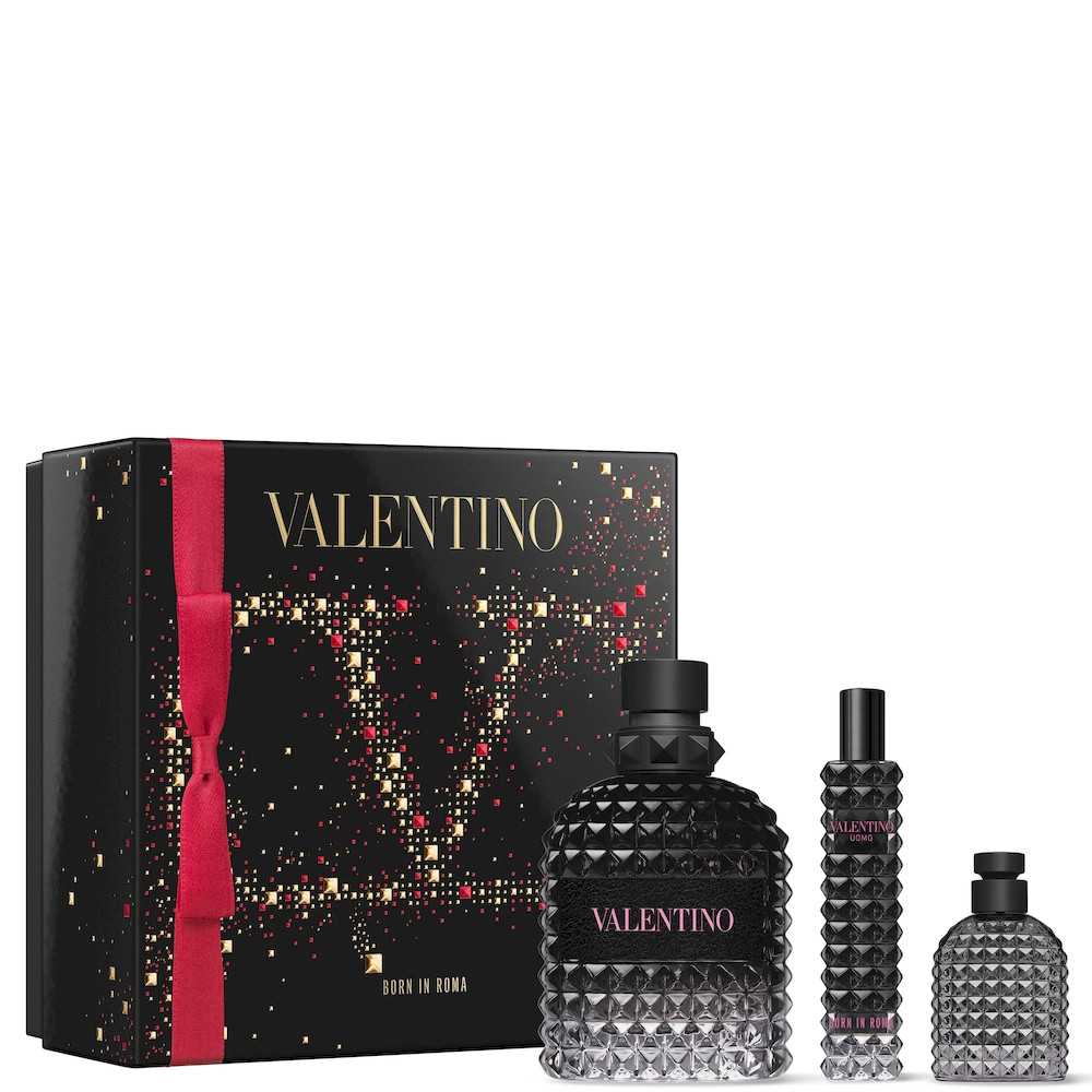 BORN IN ROMA 3PC SET 3., MEN'S GIFT SET, EDT-Pinkfoxxx