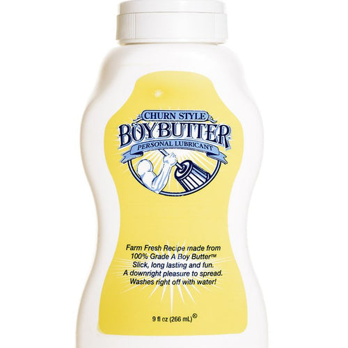 BOY BUTTER LUBRICANT 9 OZ SQUEEZE TUBE - BB009