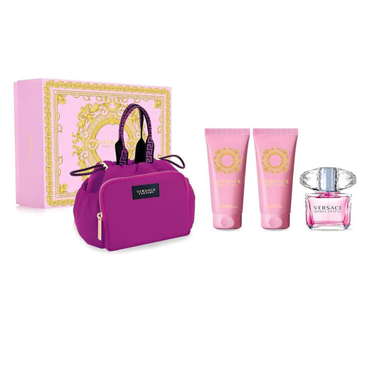 BRIGHT CRYSTAL 4PC SET, WOMEN'S GIFT SET, EDT-Pinkfoxxx