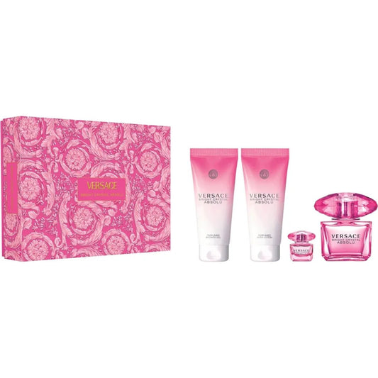 BRIGHT CRYSTAL ABSOLU 4PC SET, WOMEN'S GIFT SET, EDP-Pinkfoxxx