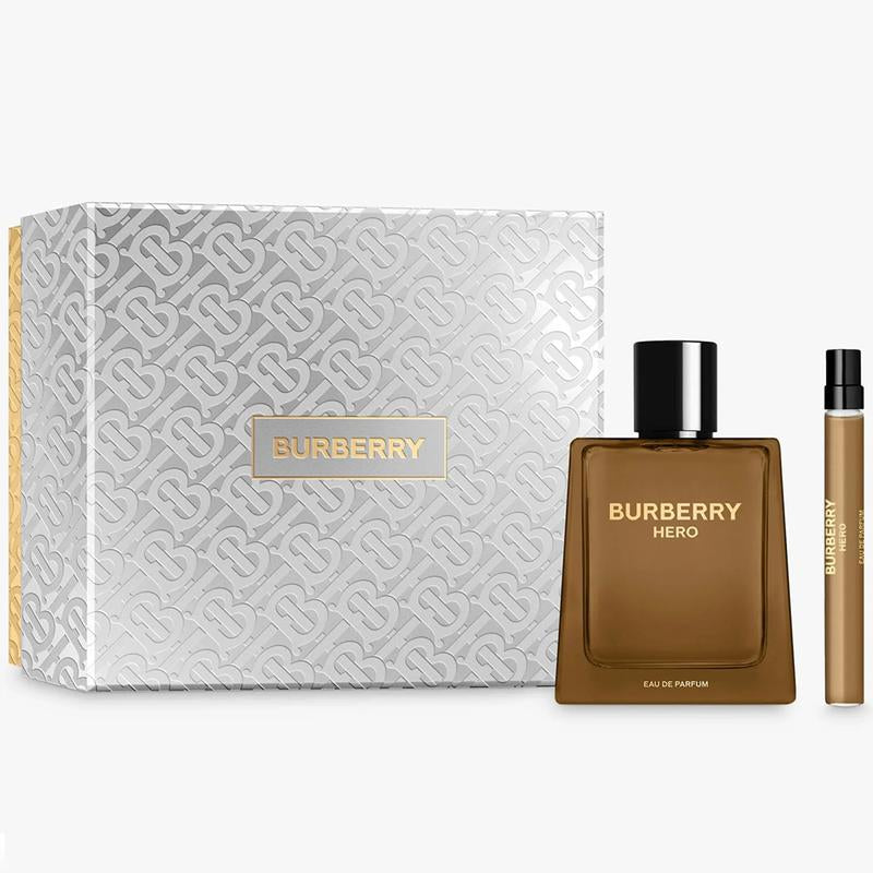 BURBERRY HERO 2PC SET, MEN'S GIFT SET, EDP-Pinkfoxxx