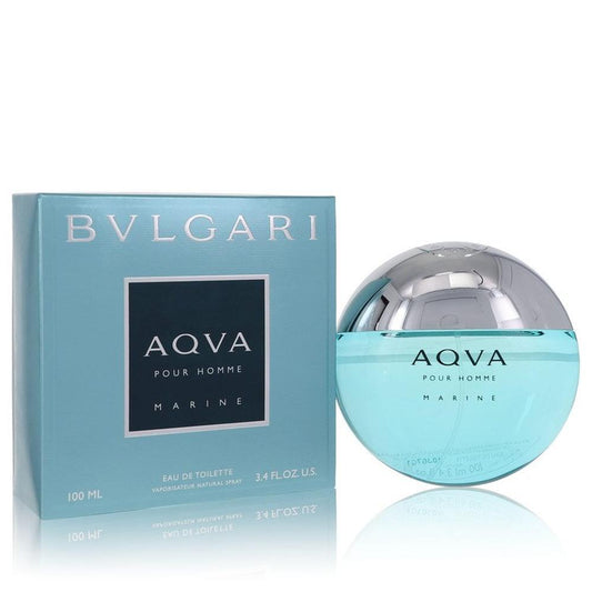 BVLGARI AQVA MARINE 3.4OZ, MEN'S PERFUME, EDT-Pinkfoxxx