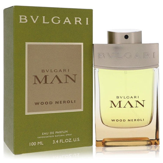 BVLGARI MAN WOOD NEROLI 3.4OZ, MEN'S PERFUME, EDP-Pinkfoxxx