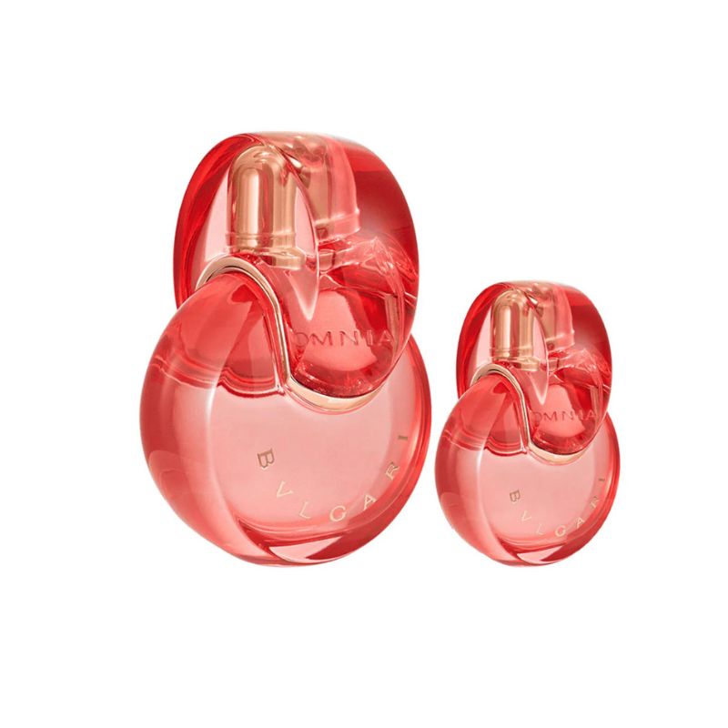 BVLGARI OMNIA CORAL 2PC SET, WOMEN'S GIFT SET, EDT-Pinkfoxxx