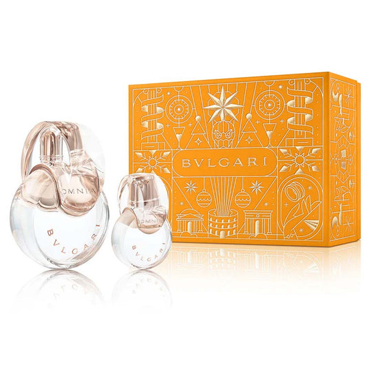 BVLGARI OMNIA CRYSTALLINE 2PC SET, WOMEN'S GIFT SET, EDT-Pinkfoxxx