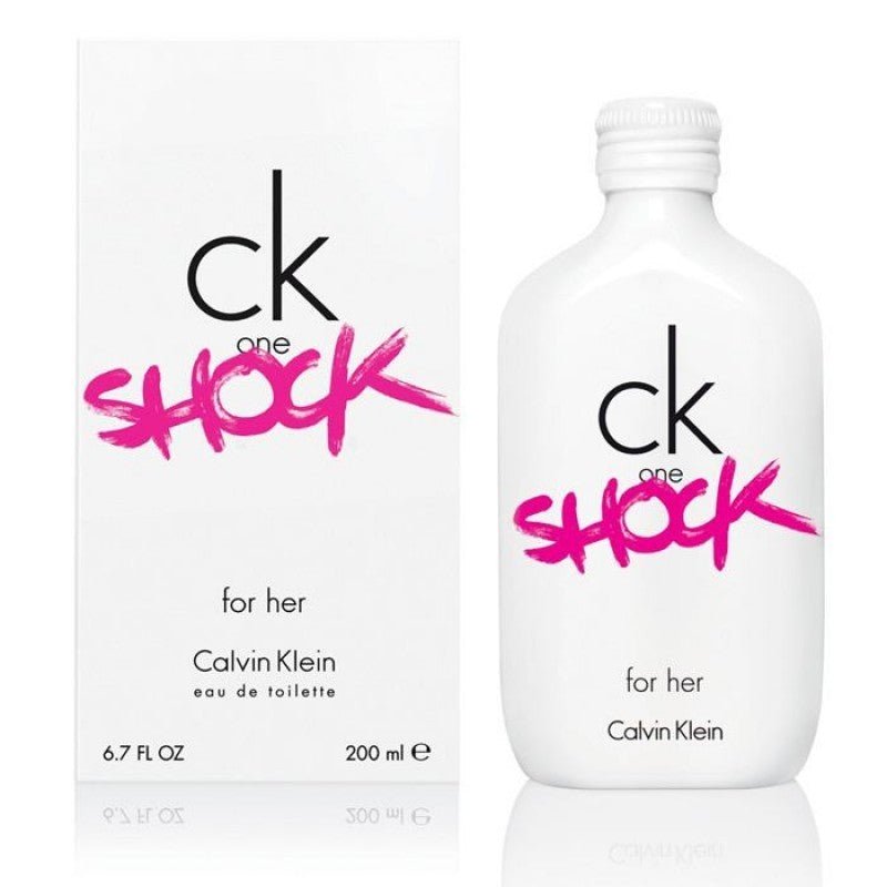 CK ONE SHOCK 6.7OZ, WOMEN'S PERFUME, EDT-Pinkfoxxx