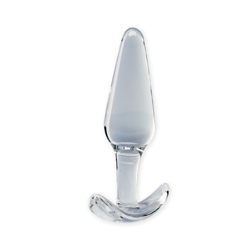 CLARITY GLASS DILDO UTOPIAN FLORET - CRECLA25