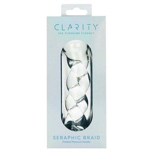 Clarity Glass Dildo Seraphic Braid