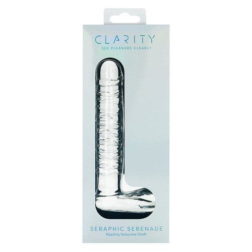 Clarity Glass Dildo Seraphic Serenade